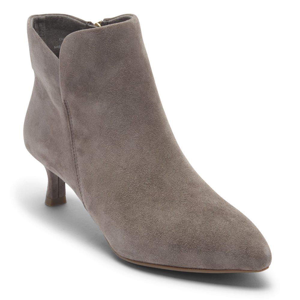 Rockport Støvler Dame Grå - Total Motion Alaiya Ankle - SAUL24795